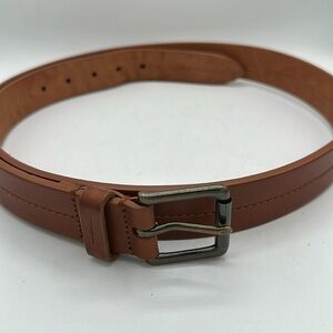 Shinola Detroit brown leather belt, size 42